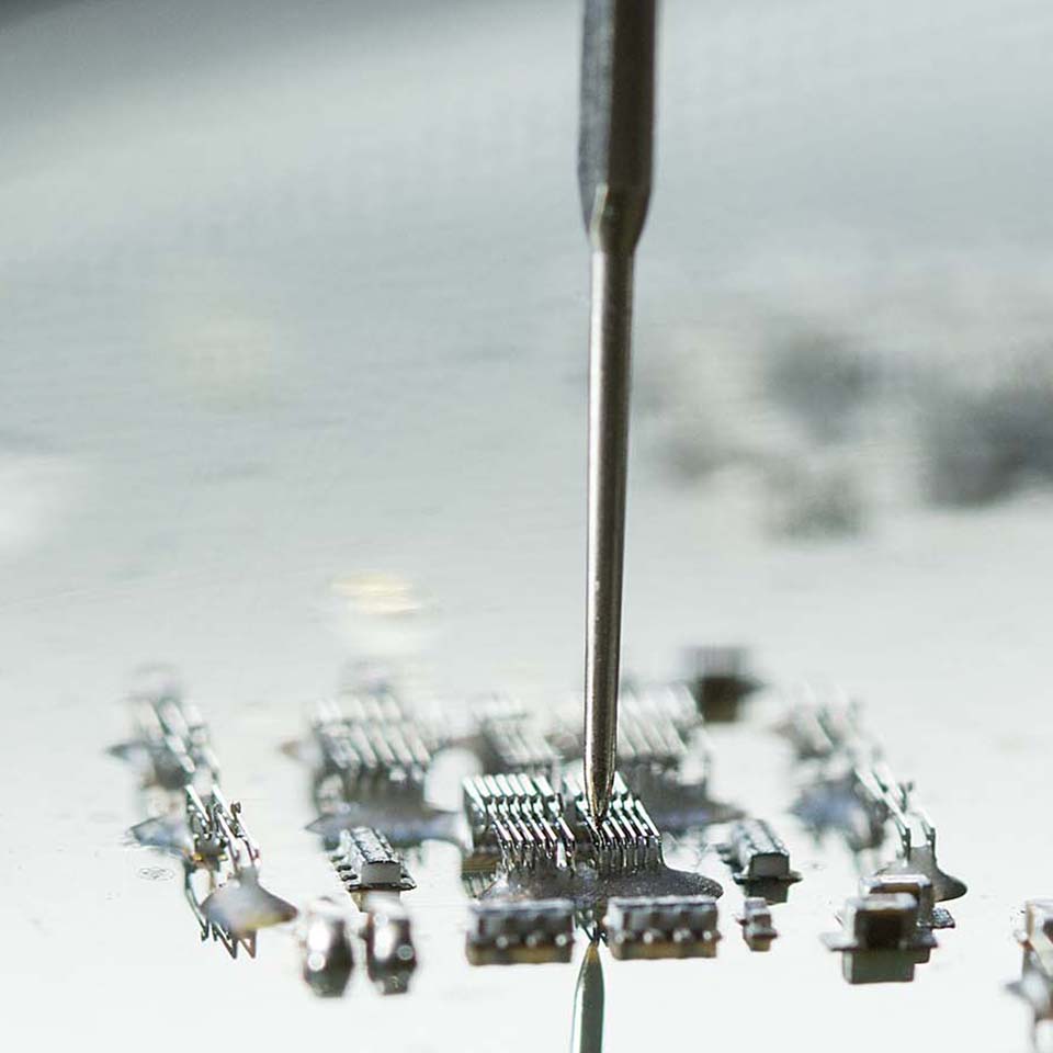 SPEA Flying Probe Tester soft touch test