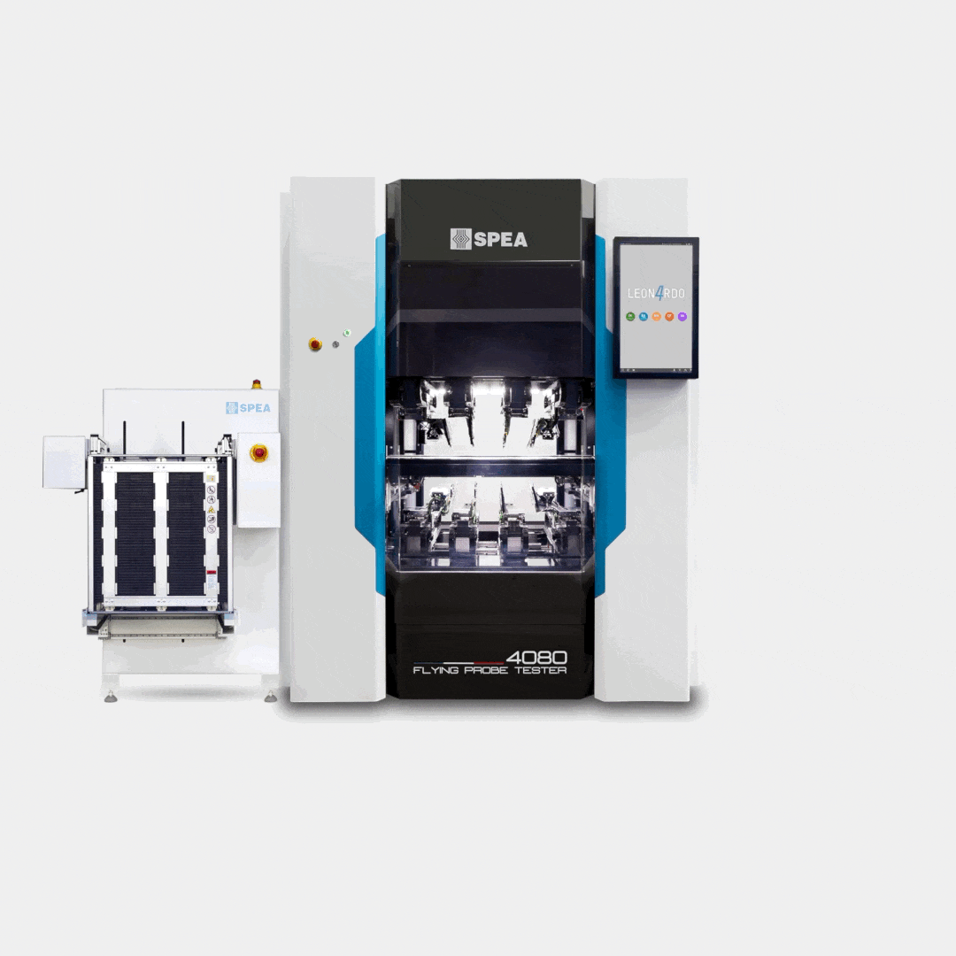SPEA Automatic Loading Module with Flying Probe Tester
