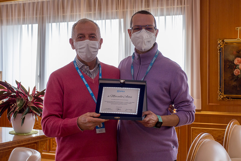 30 anni in SPEA - Riconoscimento fedeltà