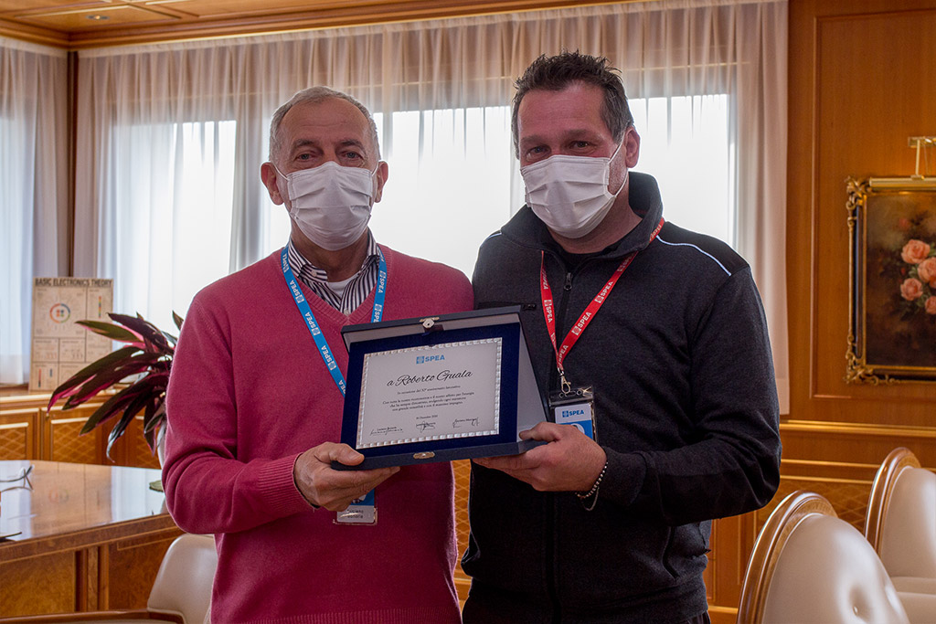 30 anni in SPEA - Riconoscimento fedeltà