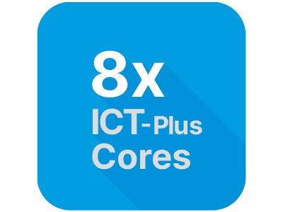 8x ICT-Plus Cores