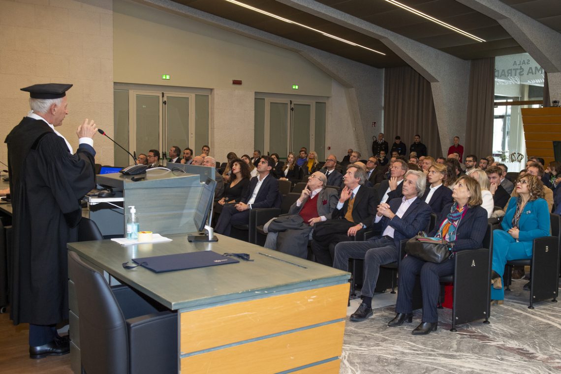 Laurea Honoris Causa Luciano Bonaria Politecnico di Torino