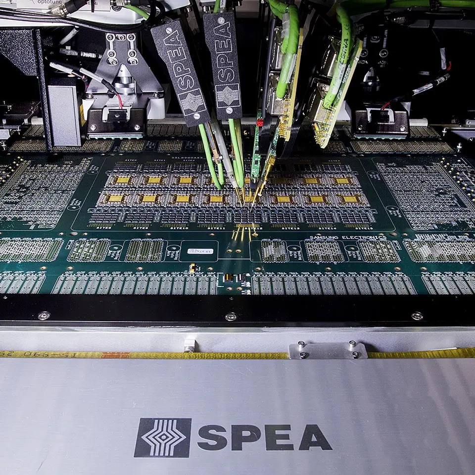 Flying probe test load board