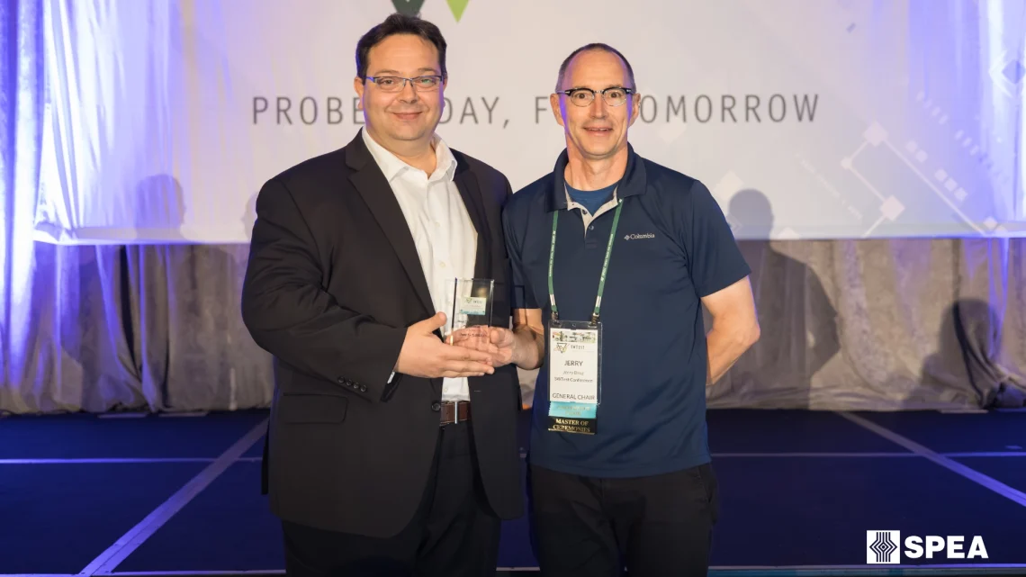 Luca Fanelli awarded at SWtest USA