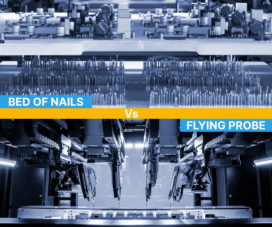 ICT test vs flying probe test